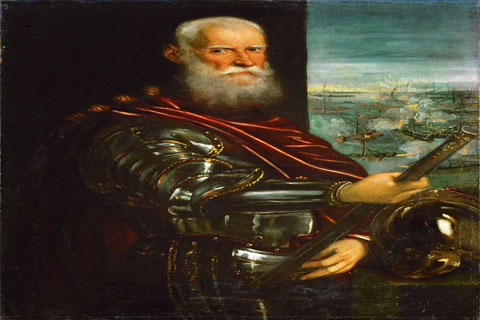 (Jacopo Tintoretto -- Sebastiano Venier)