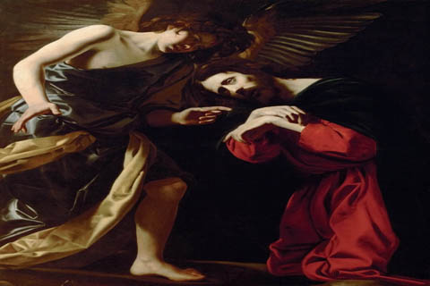(Giovanni Battista Caracciolo, called Battistello (1578-1635) -- Christ on the Mount)