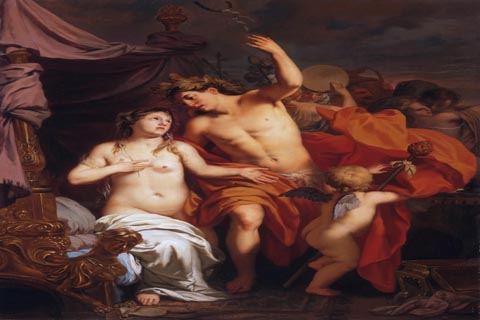 (Gerard de Lairesse Dutch (active Li¨¨ge Amsterdam and The Hague) 1641-1711 Bacchus and Ariadne.tif