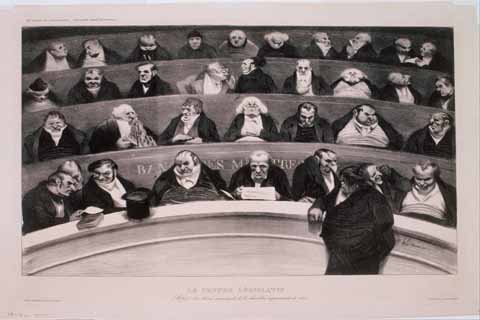 (Honoré Daumier (1808–1879)-Le Ventre Legislatif)