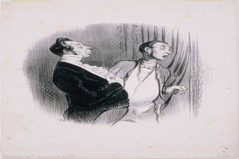 (Honoré Daumier (1808–1879)-Les Beaux Jours de la Vie Un Nouvel Anobli)