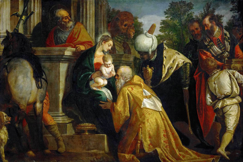 (Paolo Veronese -- Adoration of the Magi)