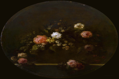 (Giovanni Antonio Pellegrini - Flowers in a Vase)
