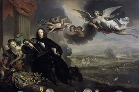 (Baen Jan de Verheerlijking van Cornelis de Witt met op de achtergrond de tocht naar Chatham 1667-1700.jpeg)