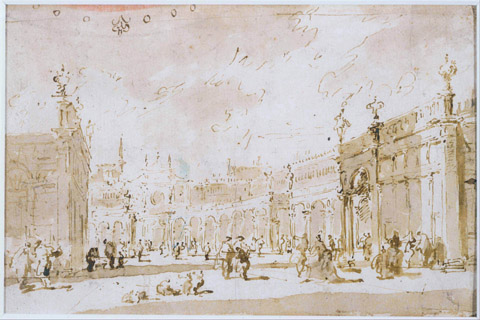 (Francesco Guardi (1712–1793)-Piazza San Marco)