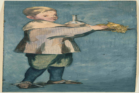 (Édouard Manet (1832–1883)-Boy Carrying a Tray)