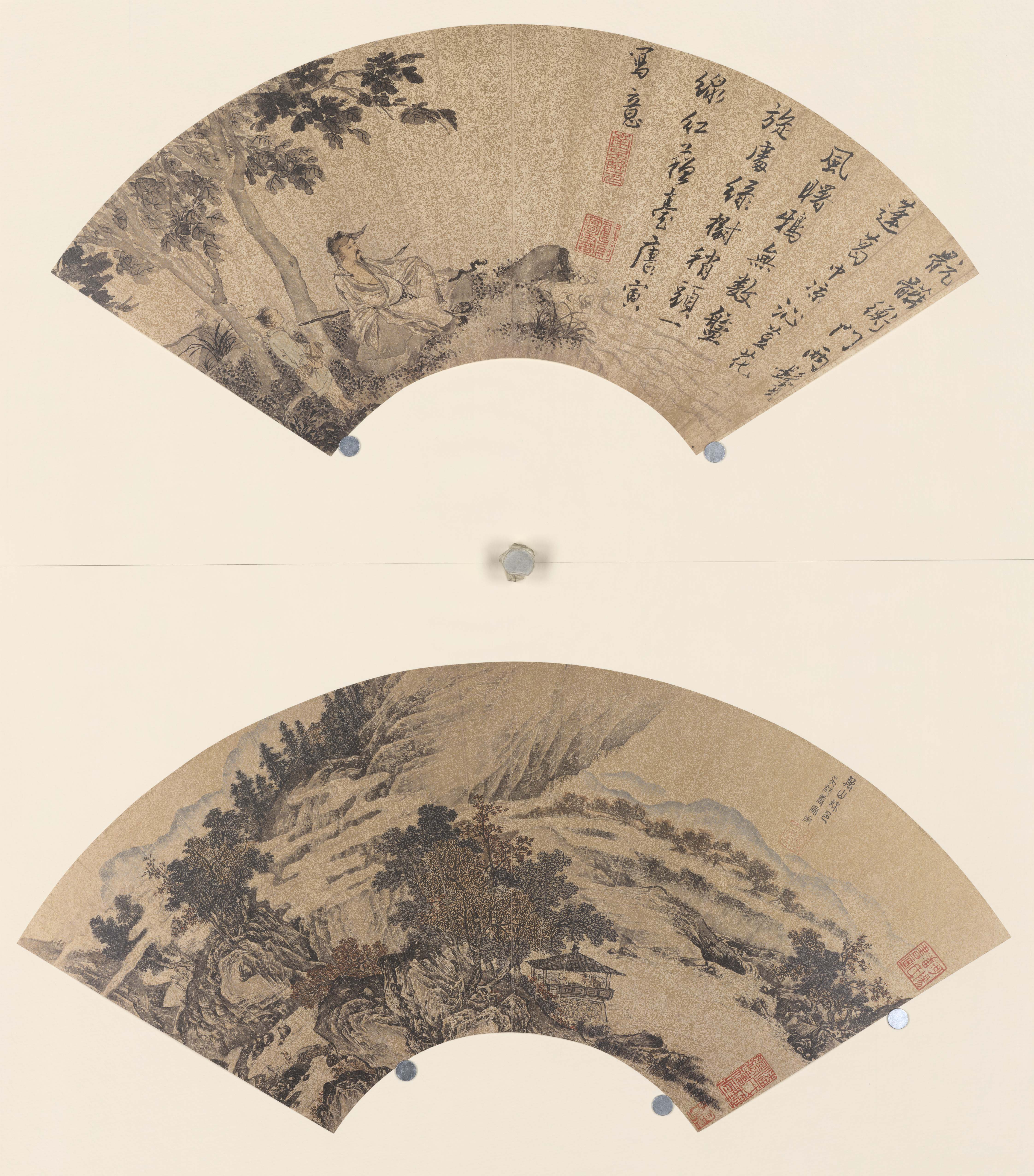 唐寅便面画选集-02-唐伯虎_隋唐时期_国画_历代国画艺术长廊
