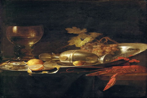 (Jan Davidsz. de Heem (1606-1683 or 1684) -- Breakfast Still Life)