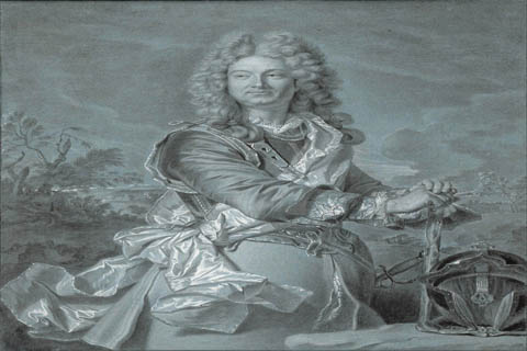 (Hyacinthe Rigaud (1659–1743)-Portrait of a Marshal of France)