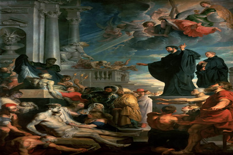 (Peter Paul Rubens--Miracle of Saint Francis Xavier)