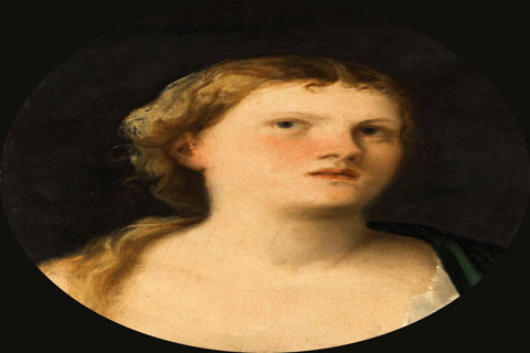 (Bonifazio Veronese - A Female Martyr)
