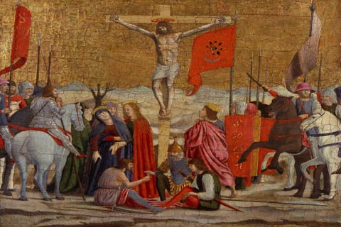 (Piero della Francesca - The Crucifixion, 15th century)
