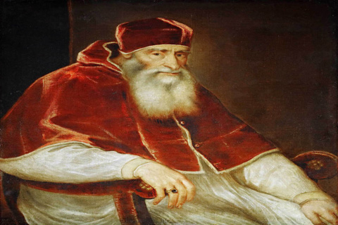(Titian -- Pope Paul III Farnese)