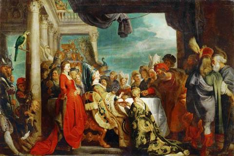 (Peter Paul Rubens -- Alboin, King of the Langobards)