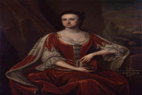 (Anne Hatton, Countess of Winchilsea by Jonathan Richardson)