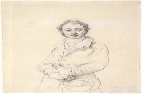 (Jean Auguste Dominique Ingres (1780–1867)-The Archeologist Dési)