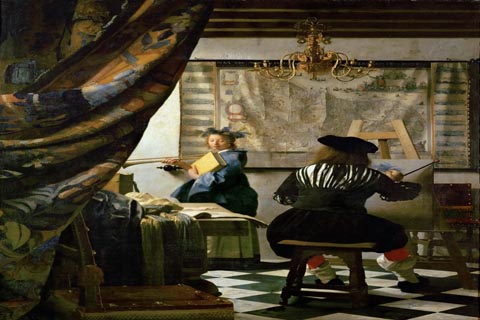 (Jan Vermeer - The Art of Painting)