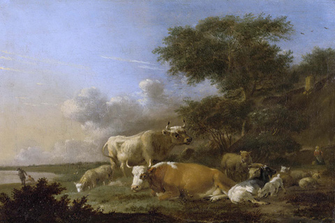 (Klomp Albert Jansz. Landschap met vee 1640-1688.jpeg)