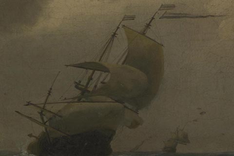《航行在强风中的荷兰小船》(航行在强风中的荷兰小船)