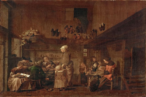 (Jan Josef Horemans the Elder (1682-1752) -- Cobbler’s Workshop)