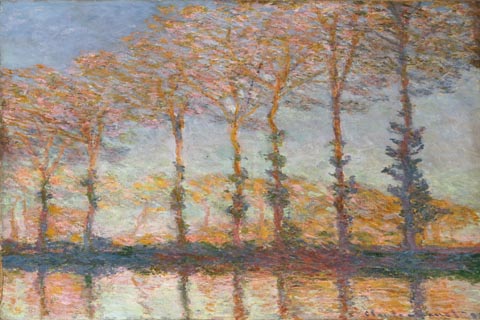 (Claude Monet French 1840-1926 Poplars on the Bank of the Epte River.tif)