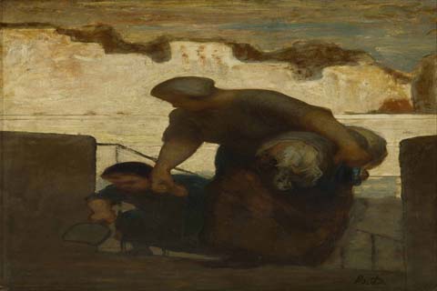 (Honor?Daumier The Laundress)