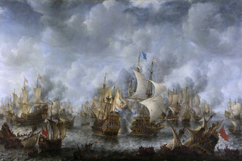 (Beerstraten Jan Abrahamsz. Slag bij Terheide 10 augustus 1653)