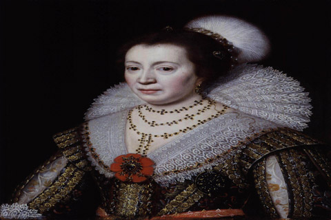 (Anne, Lady Carleton by Michiel Jansz. van Miereveldt)