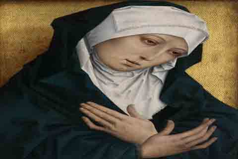 (Anonieme Meester - Mater Dolorosa and Man of Sorrows L)