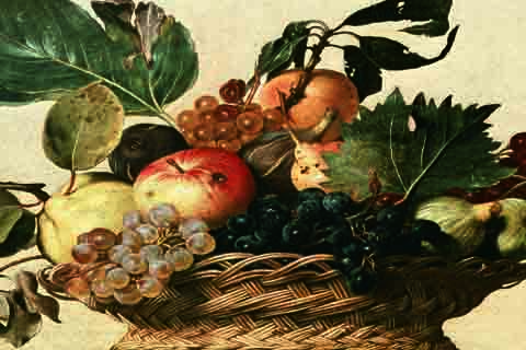 一篮水果-米开朗基罗·梅里西·达·卡拉瓦乔-意大利