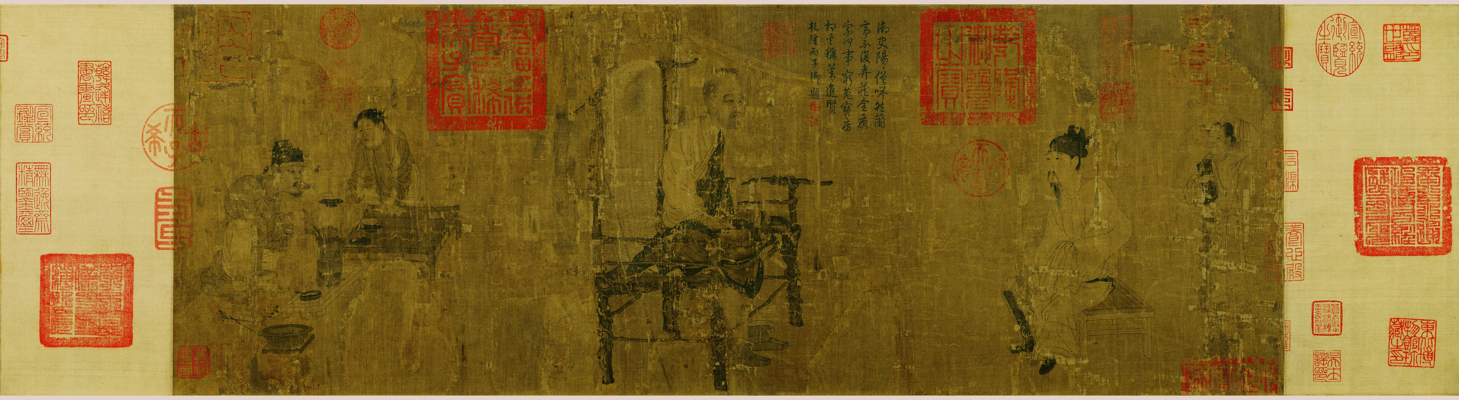 萧翼赚兰亭图-08-阎立本_隋唐时期_国画_历代国画艺术长廊