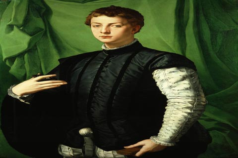 《罗多维科·卡普尼家族》-阿格诺罗·波利奇诺(Agnolo Bronzino - Lodovico Capponi, 1550-1555)