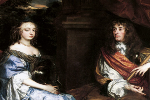 (安妮和她姐姐玛丽与她们的父母约克公爵夫妇-彼得·莱利-荷兰)