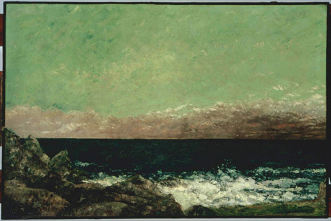 (Gustave Courbet (1819–1877)-The Mediterranean)