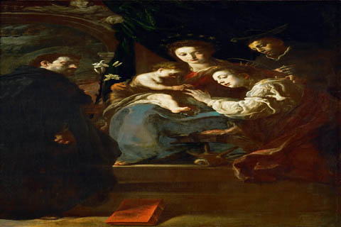 (Domenico Fetti -- The Mystic Marriage of Saint Catherine)