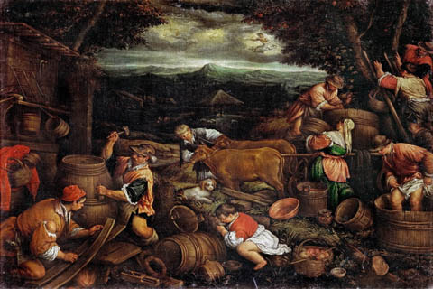 (Francesco Bassano II (1549-1592) -- Autumn)