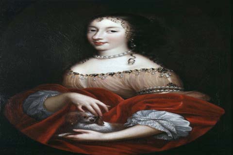 (Henrietta Anne, Duchess of Orleans by Pierre Mignard)
