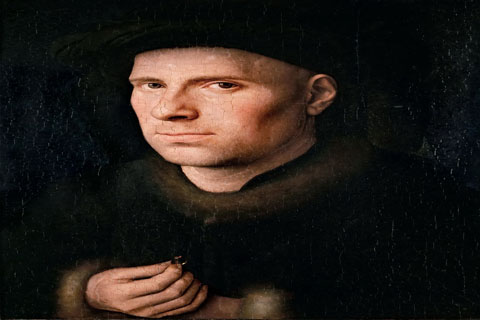 (Jan van Eyck -- Portrait of Jan de Leeuw)