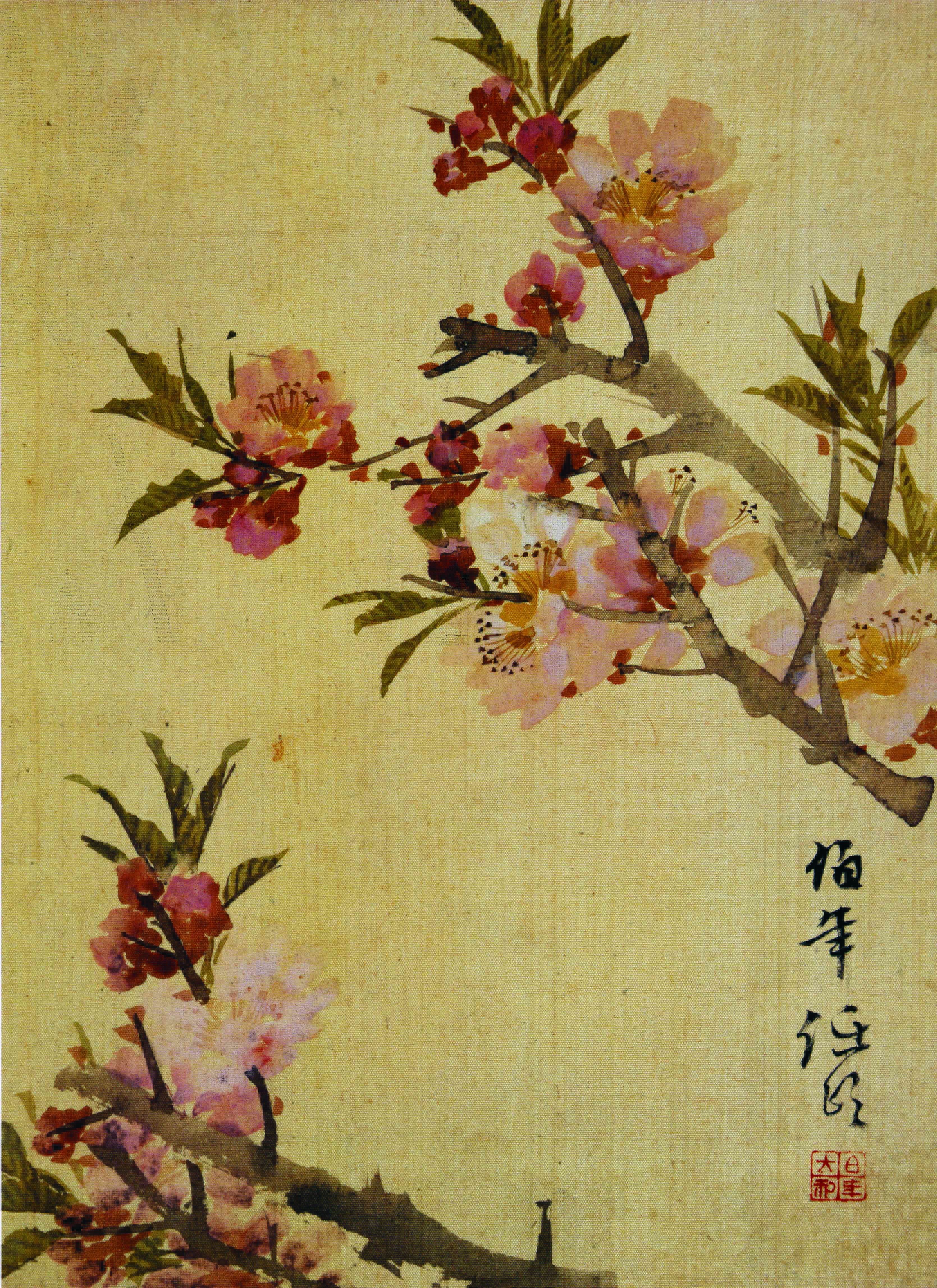 花鸟图-01-任伯年_清代_国画_历代国画艺术长廊