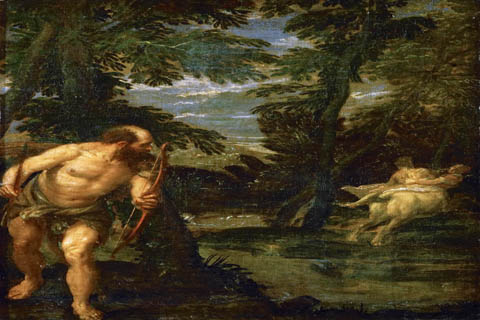 (Paolo Veronese -- Hercules, Deianira and the Centaur Nessus)