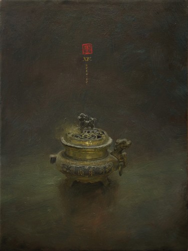 中国印系列——紫炉龙烟